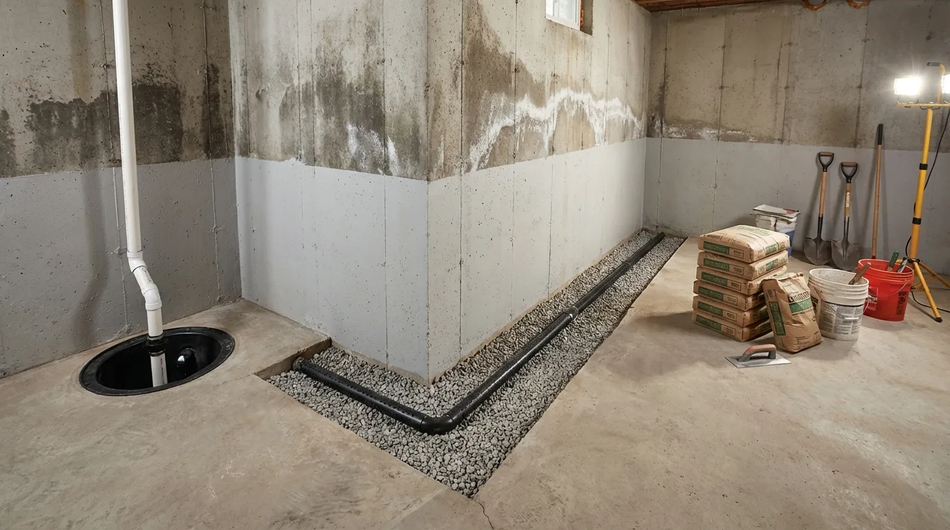 Interior Waterproofing — Toronto